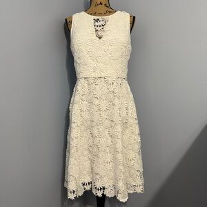 WHBM Floral Lace Dress